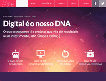 Tablet Screenshot of dsone.com.br